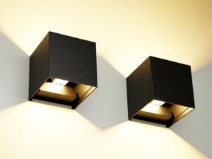 Voltix Applique LED 12W Esterno/Interno Nero IP65