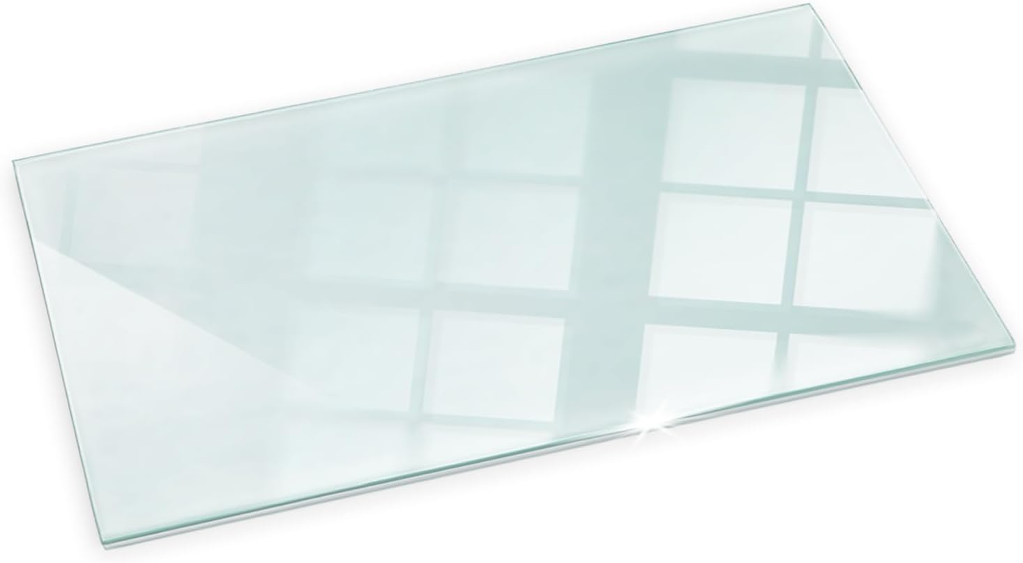 Piastra vetro camino 120x60 cm resistente al calore Tulup
