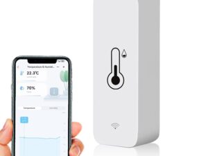 Termometro Igrometro Smart WiFi, Controllo Remoto App & Alexa