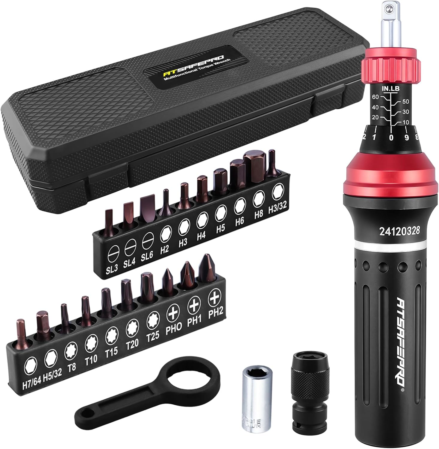 Set 21 cacciaviti dinamometrici ATsafepro professionali