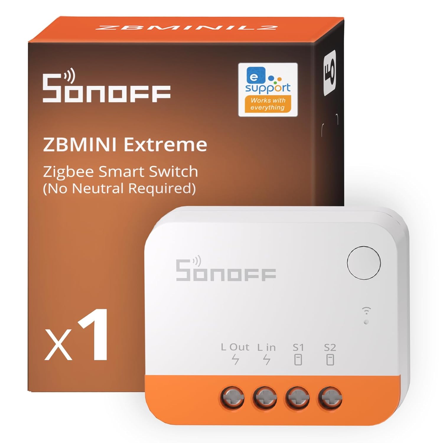 SONOFF ZBMINIL2 Interruttore Smart Zigbee Senza Neutro