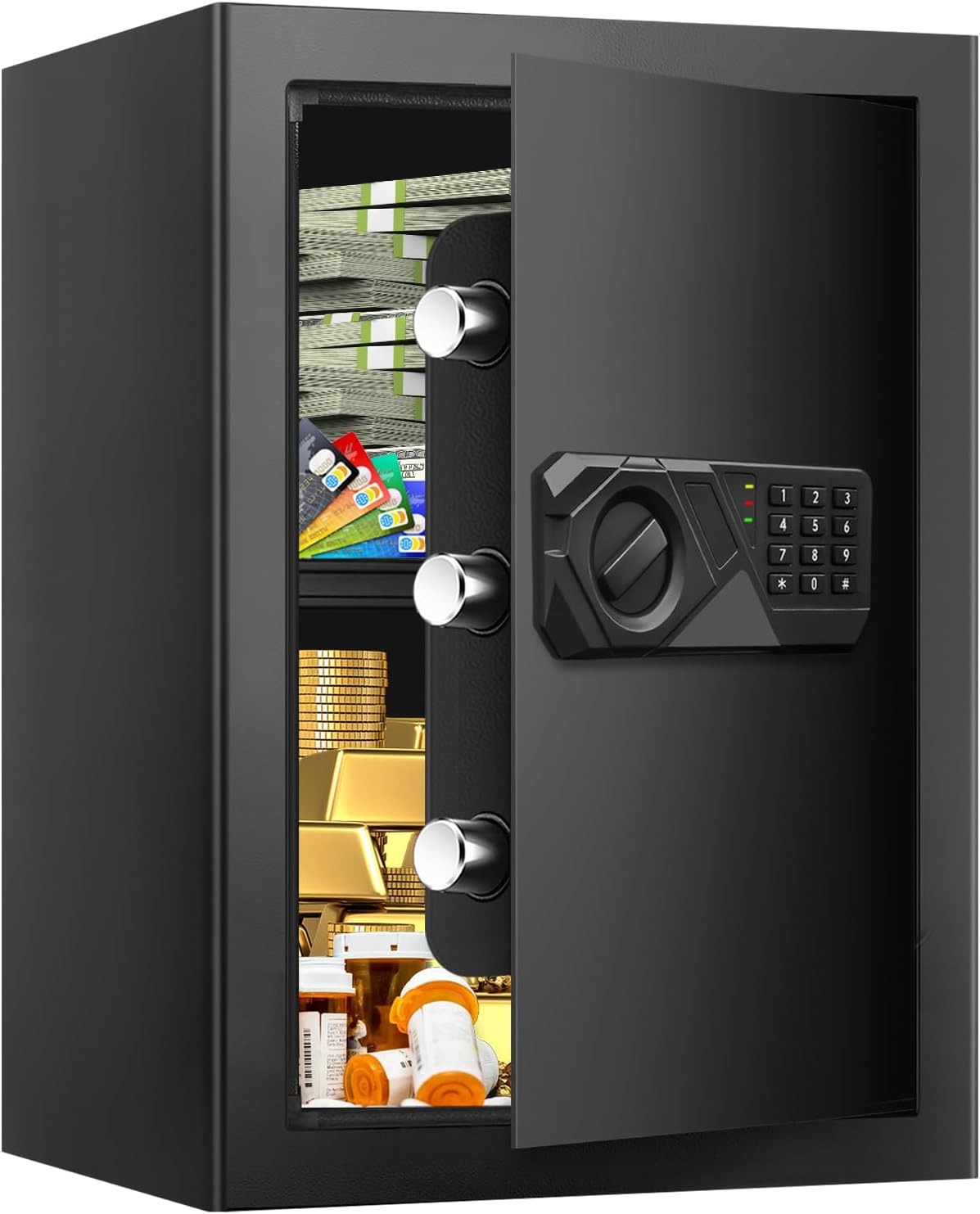 Cassaforte ignifuga digitale 3.3 Cuft Homirxan