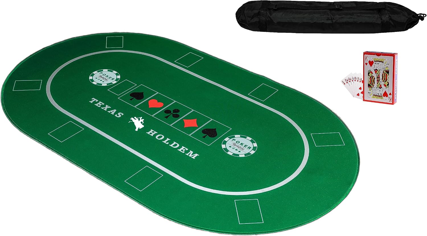 Tappetino Poker XXL 100x60cm + Borsa - KrockaZone