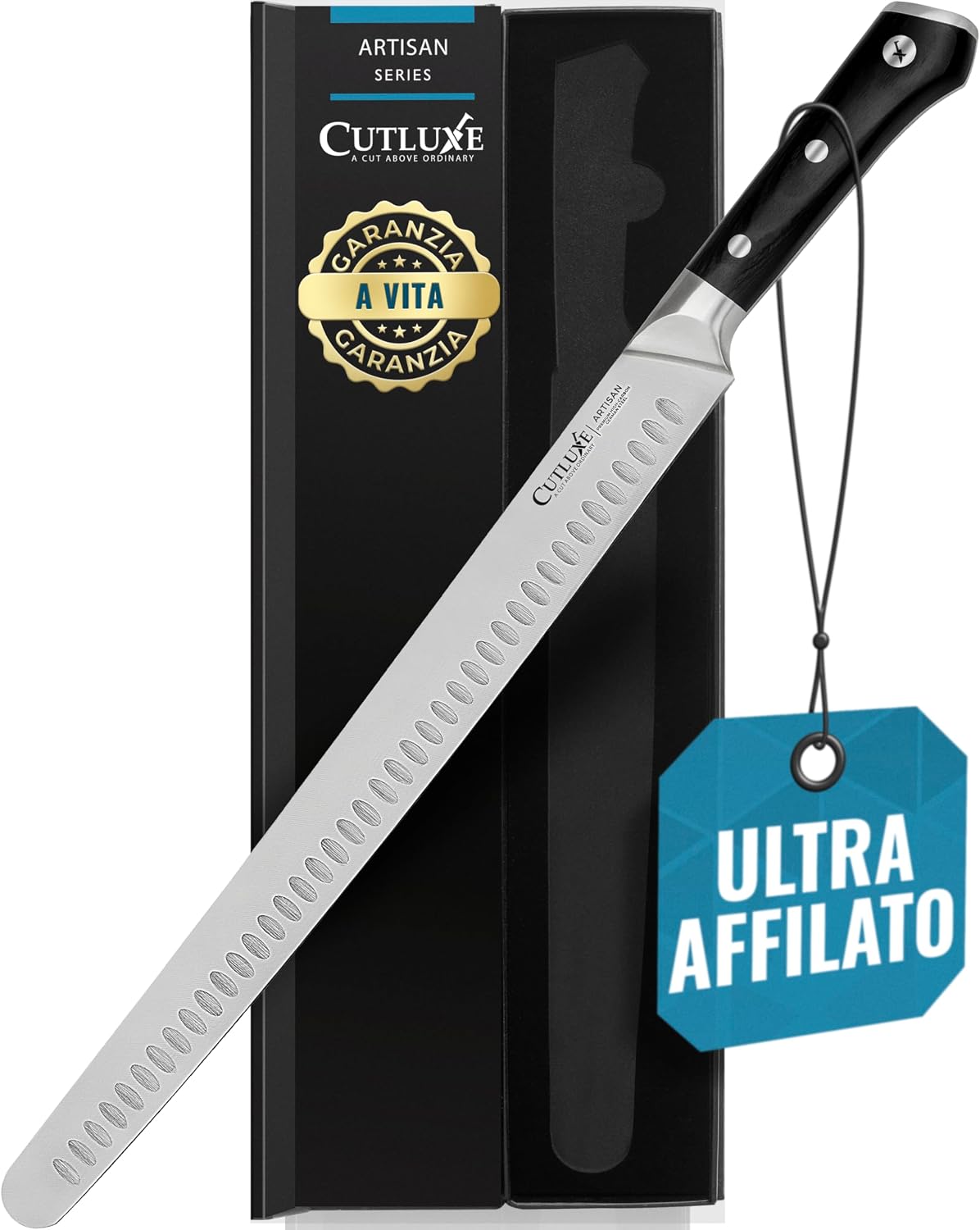 Cutluxe Coltello Affettatura 36cm - Prosciutto e Carne