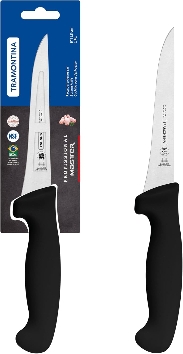 Tramontina Coltello Disossatore Professional Master 13 cm Nero