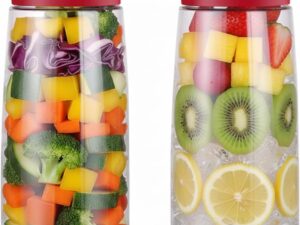 Barattoli fermentazione 2,2L con valvola aria - 2 pezzi