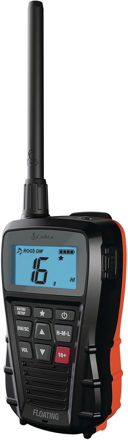 Cobra BlueBound 150 - Radio VHF marina portatile 3W