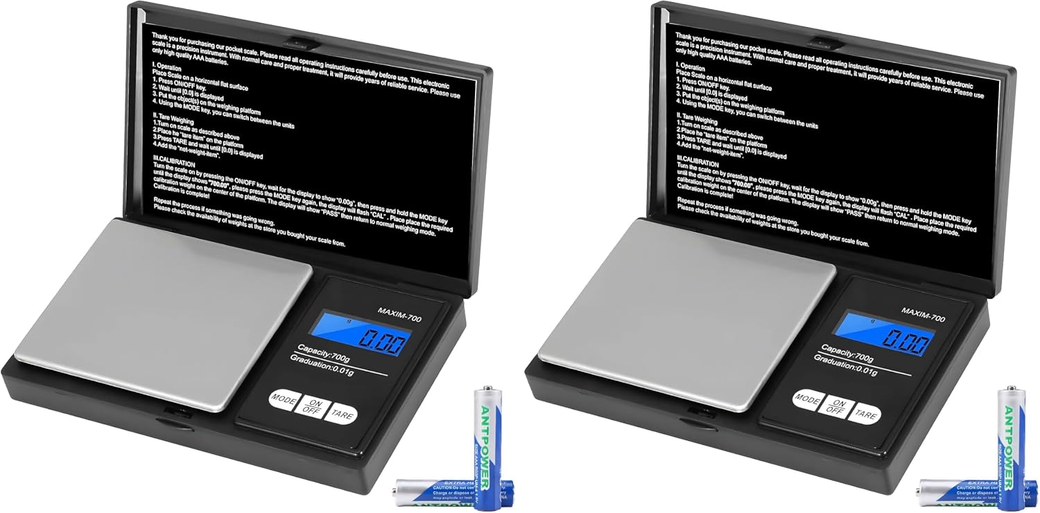 Vinabo Bilancia Precisione 700g/0.01g Portatile