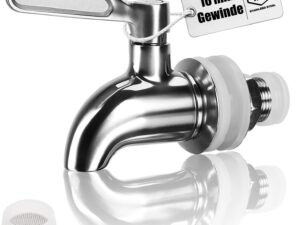 COM-FOUR® Rubinetto acciaio inox 304 per bevande