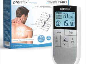 Prorelax TENS/EMS Trio - 3 terapie in 1 dispositivo
