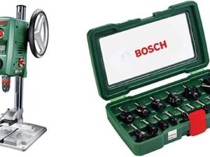 Bosch PBD 40 Trapano a Colonna + Set Frese 15 pz
