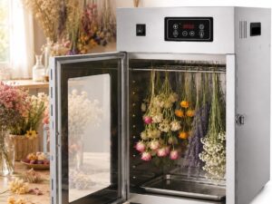 Essiccatore rotante 800W per salsicce e alimenti - 14 ganci