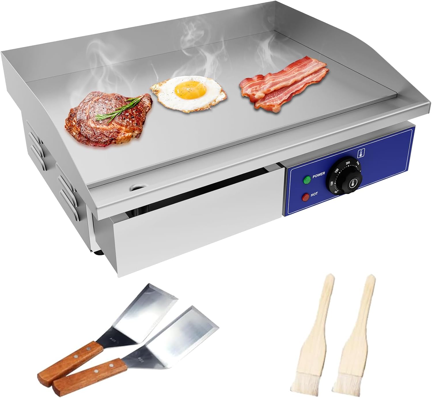 Taimiko Piastra Professionale 3000W Acciaio Inox