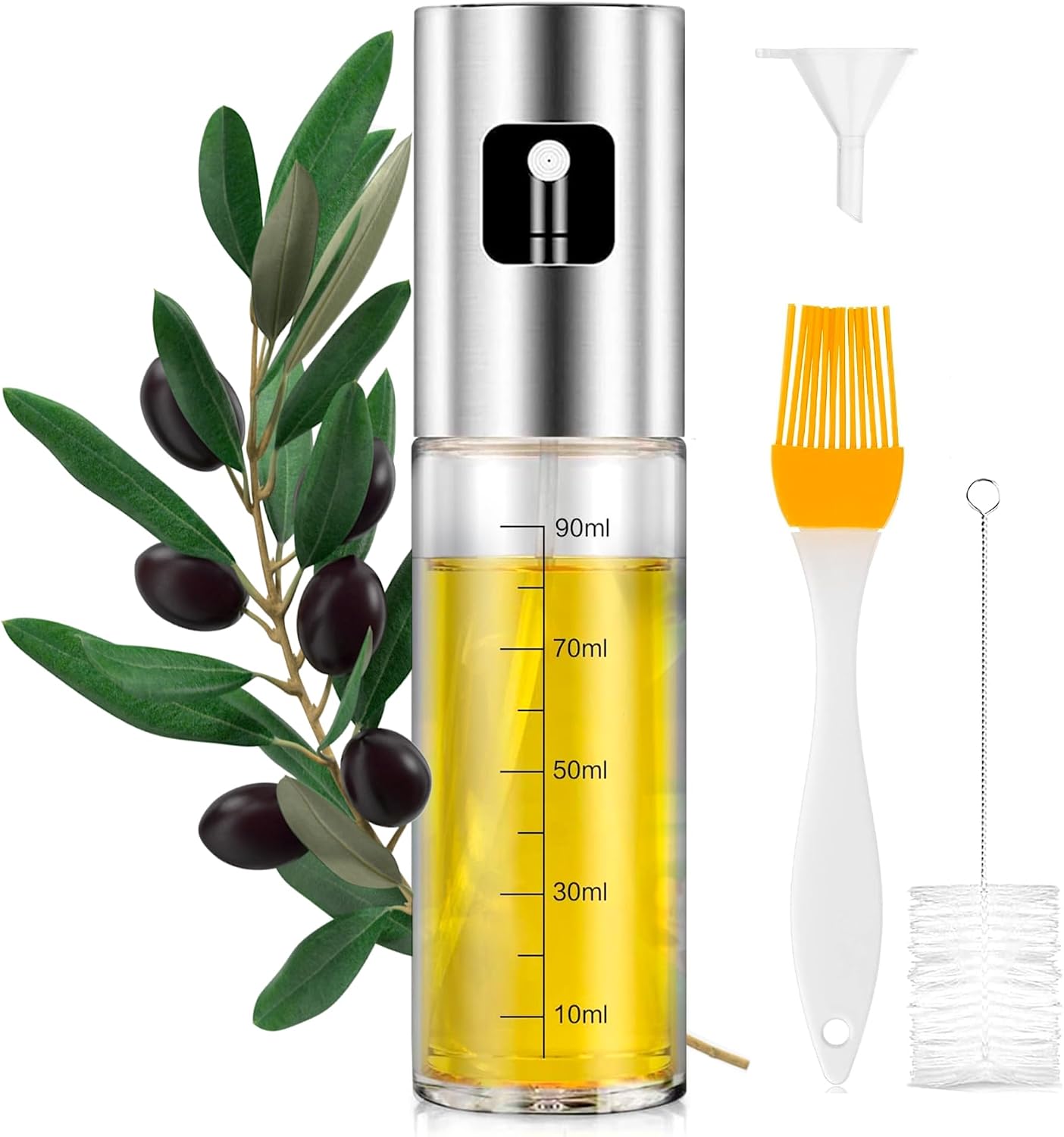 PORTENTUM Spruzzatore Olio Spray 100ml Antigoccia