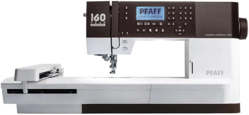 PFAFF Creative Ambition 640: Macchina da cucire e ricamo con garanzia 5 anni