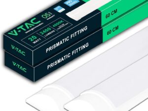 V-TAC 2x Plafoniere LED Lineari 60 cm - 20W - 4000K