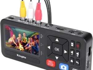 King Ma Digitalizzatore Video VHS 1080P con schermo 3"