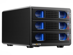 Case HDD Aluminio 3 Baie USB 3.0 - Cenmate