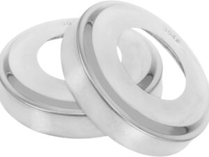 Rosette in acciaio inox per scale piscina - Set 2 pezzi