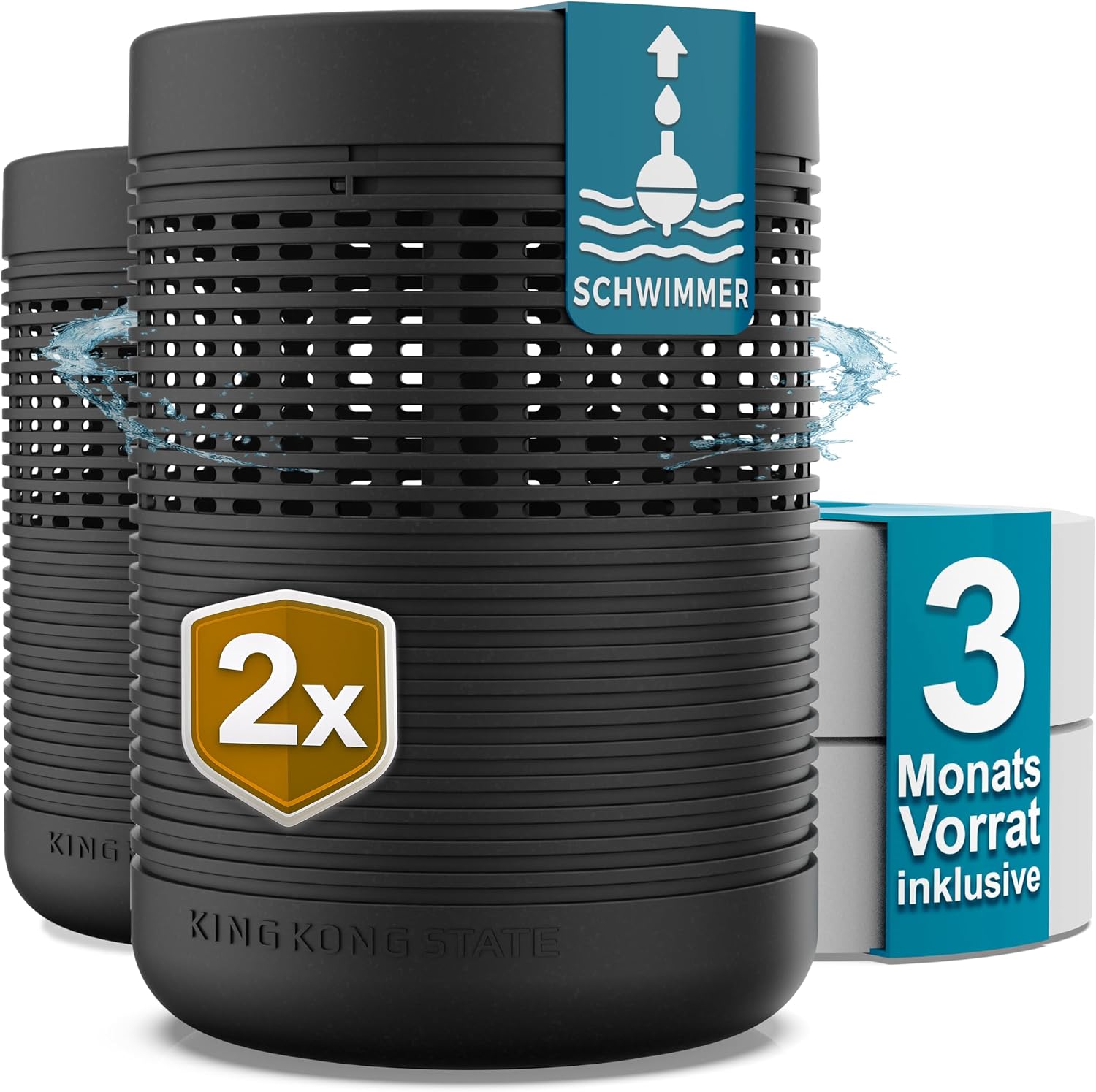 Deumidificatore senza corrente King Kong 2pz per 54 m²