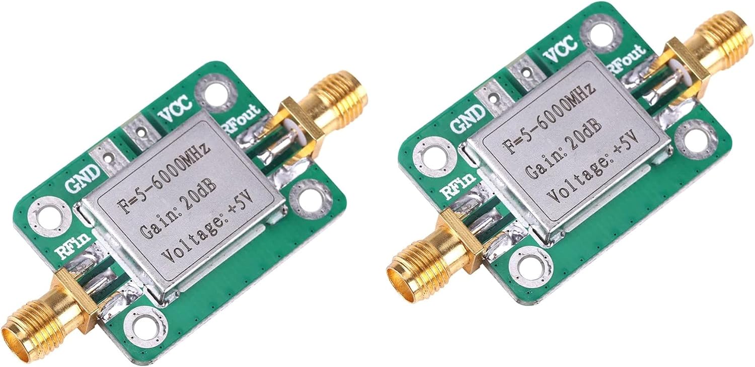 Amplificatore RF 5-6000 MHz, 20 dB, 2 pz