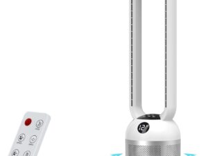 YAZEKY Ventilatore torre 24 velocità, silenzioso e oscillante
