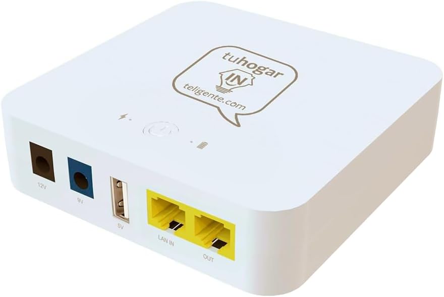 Mini UPS SAI AC-DC 8800mAh con PoE | Protezione dispositivi
