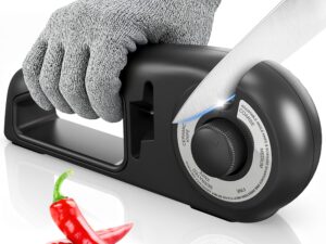 Pietuley Affilacoltelli 7 in 1 Professionale, per Coltelli e Forbici