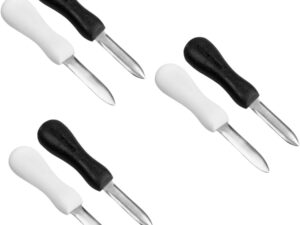 Set 6 Apriostriche Acciaio Inox con Manico Antiscivolo