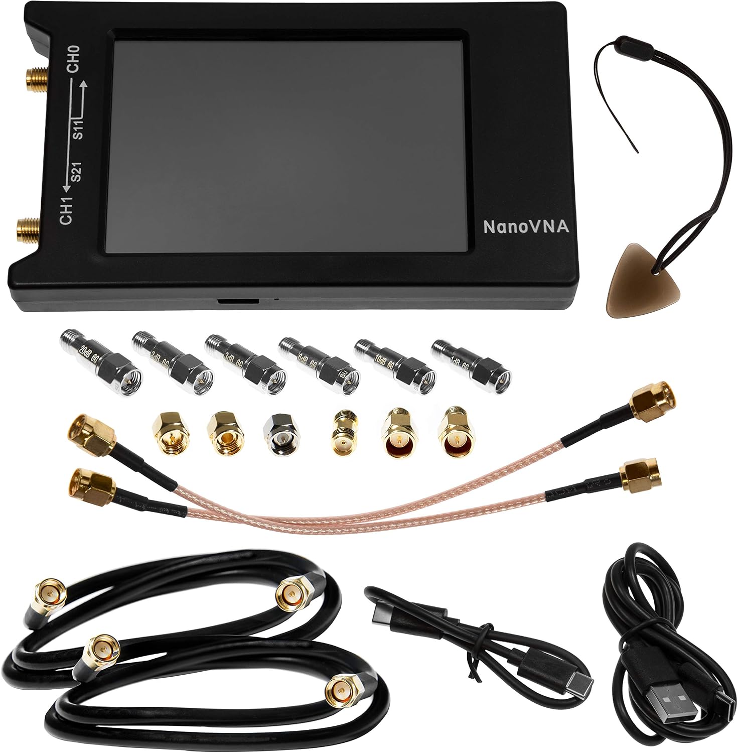 NooElec NanoVNA-H 4 Kit Analizzatore RF Professionale