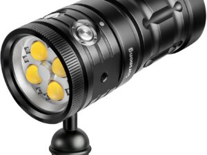 Torcia Subacquea Sursnong SX 8500 Lumens - Pro per Fotografia Video