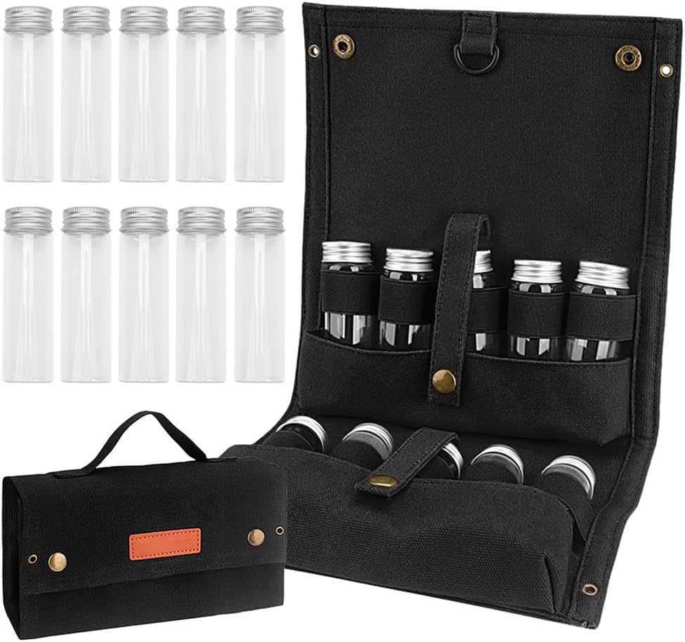 Borsa Condimenti Campeggio 10 Bottiglie - Organizer Viaggi