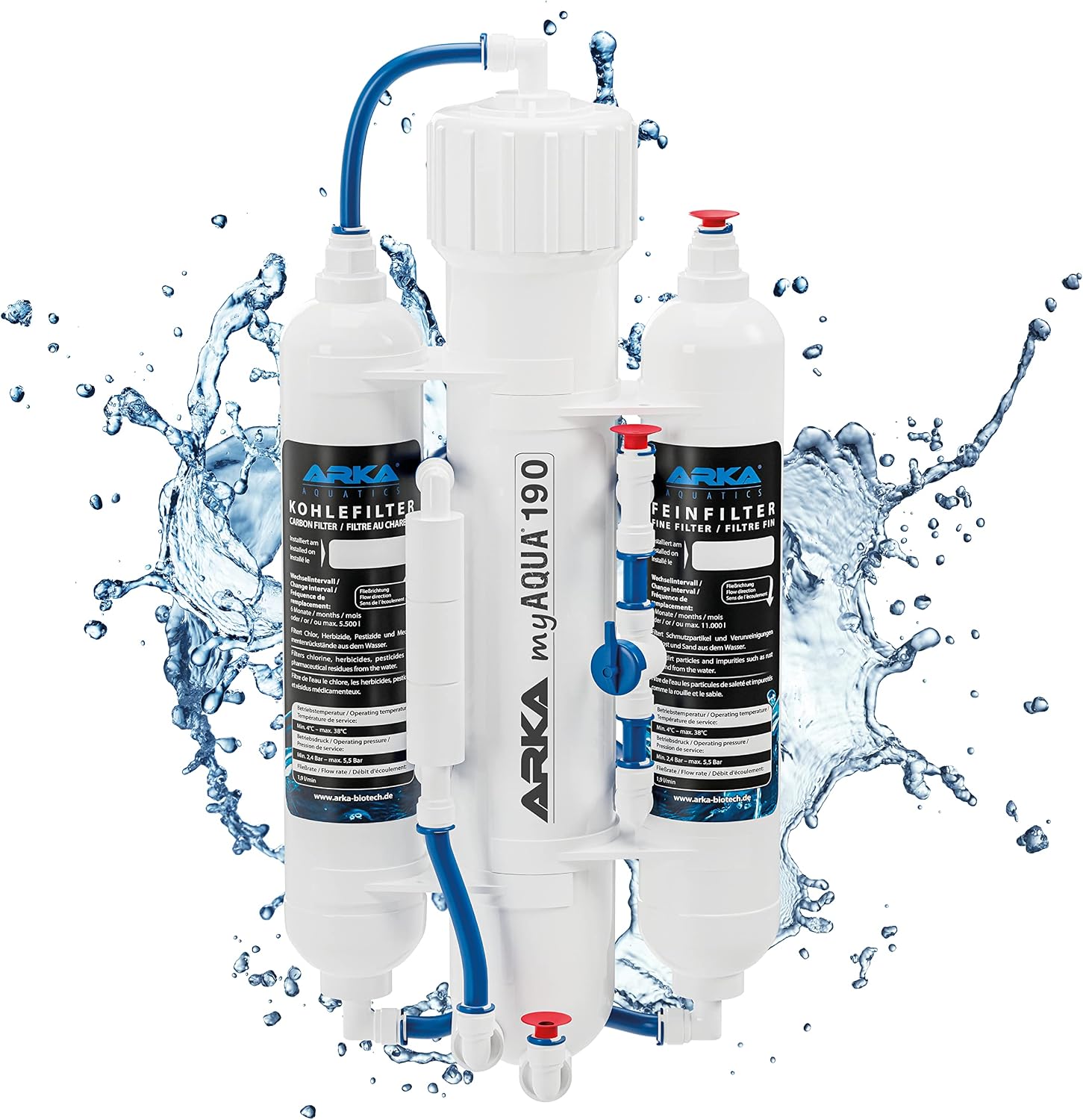Impianto osmosi inversa ARKA myAQUA 190 | Acqua pura per acquario e casa