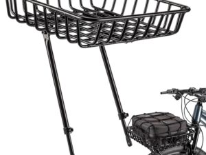 Cestino Portapacchi Bici Alluminio - Grande Capacità