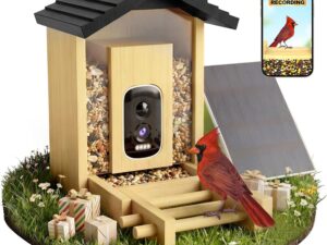 Mangiatoia Smart con Fotocamera 2,5K per Uccelli