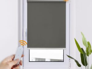 Tende a rullo motorizzate HOMEDEMO Antracite 65x120cm