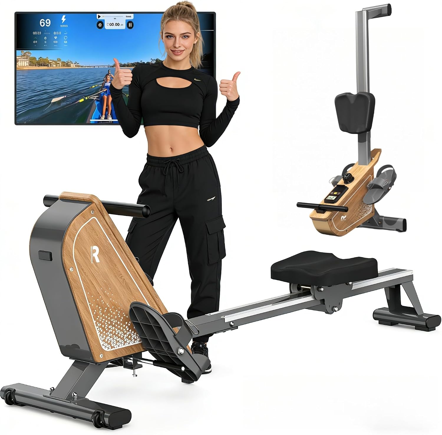 Vogatore magnetico OR3 con Bluetooth - VOWVIT