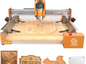LUNYEE CNC Router 4040 Pro Max 800W con area 400x400x90mm