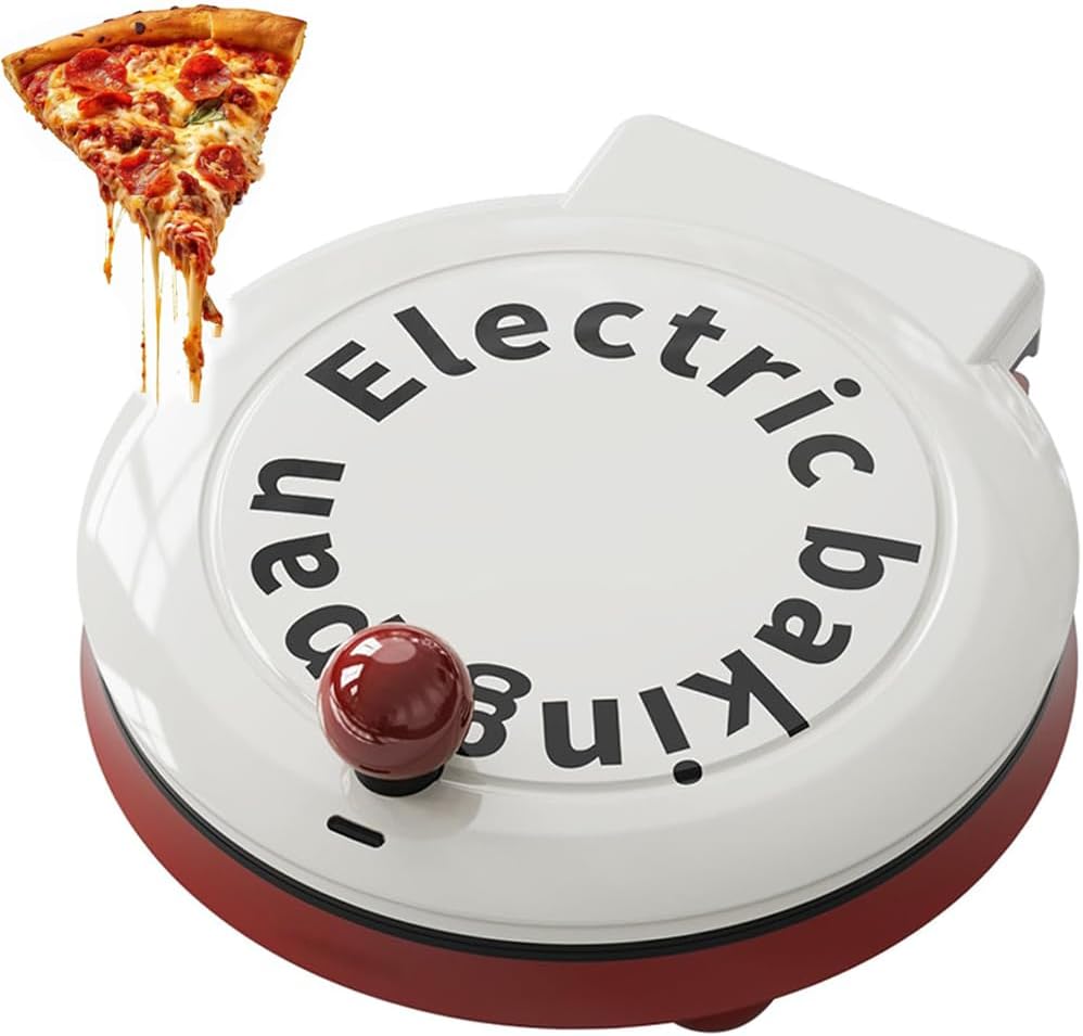 OZPPM Forno Pizza Elettrico 8" 1000W Doppia Cottura