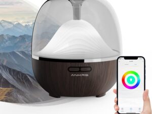Ankrs Smart Diffusore Aromi WiFi 600ml con Alexa