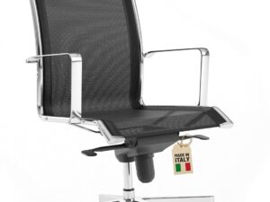 Bossberg BB70 Sedia Ufficio Ergonomica Direzionale Nera