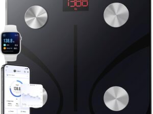 RENPHO Bilancia Impedenziometrica Digitale, 180 kg, Smart