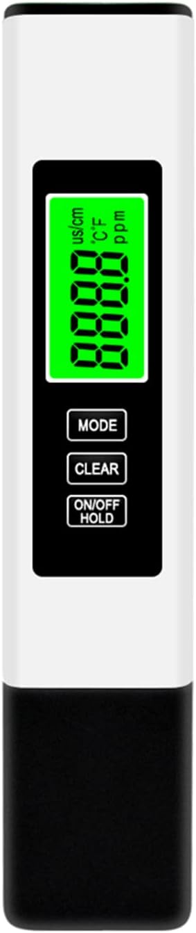 Irfora Analizzatore Acqua 3 in 1 TDS/EC/Temperatura
