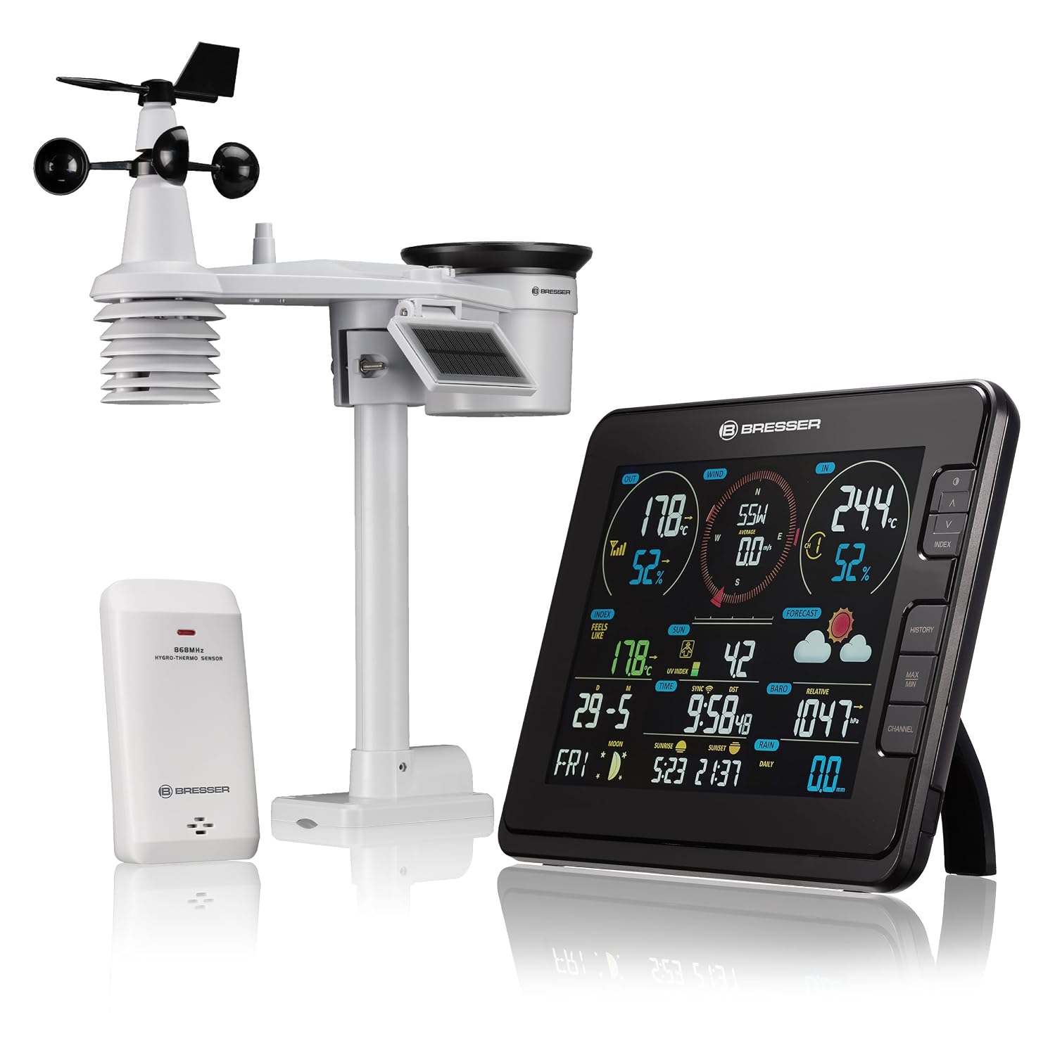 EXPLORE SCIENTIFIC WSX3001 Stazione meteo Wi-Fi 7 in 1