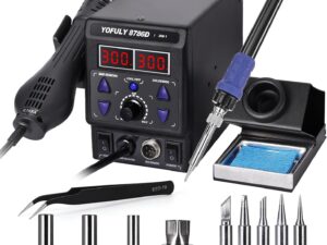 Yofuly 8786D Stazione Saldante 750W con Aria Calda