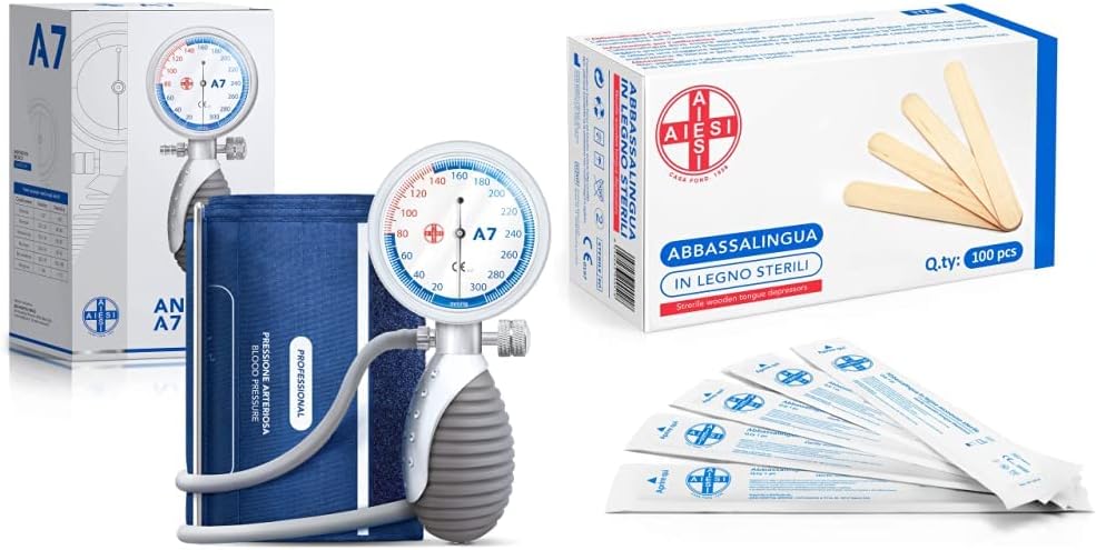 Sfigmomanometro Professionale Aneroide AIESI® A7 con Garanzia 24 mesi