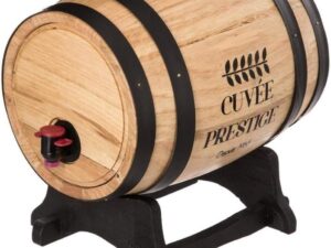 Botte Porta Vino Avilia 5,5L - Elegante Distributore in Legno