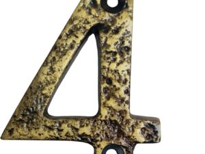 Numeri Civici Esterni in Metallo Vintage 4 - Moorg