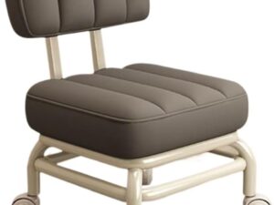 Poltrona Pedicure con Ruote Universale - Grigio Scuro