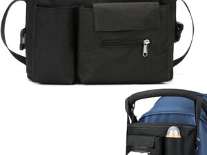 Borsa passeggino universale con organizer e tracolla